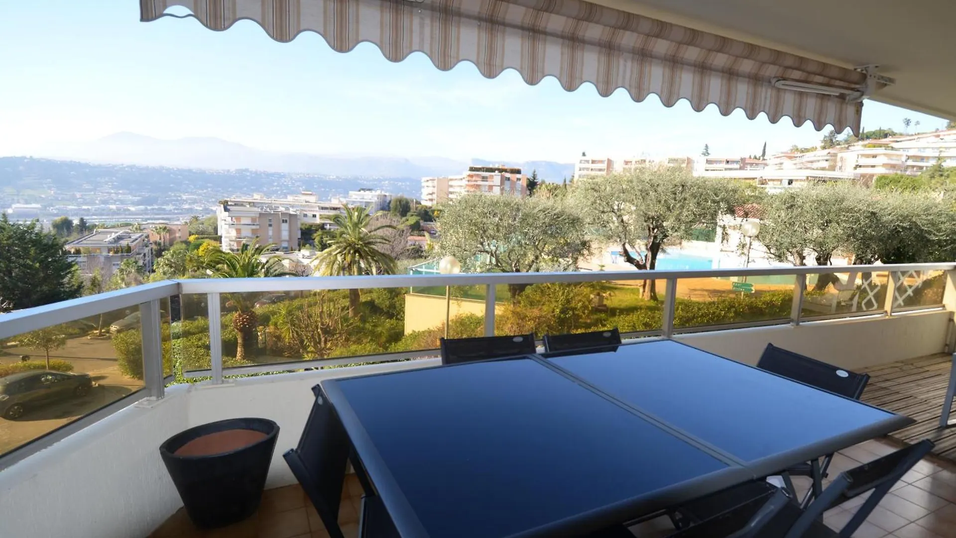 Plein Ciel - Appartement 5 Personnes Avec Piscine Sur La Corniche Fleurie A Nice 0*,